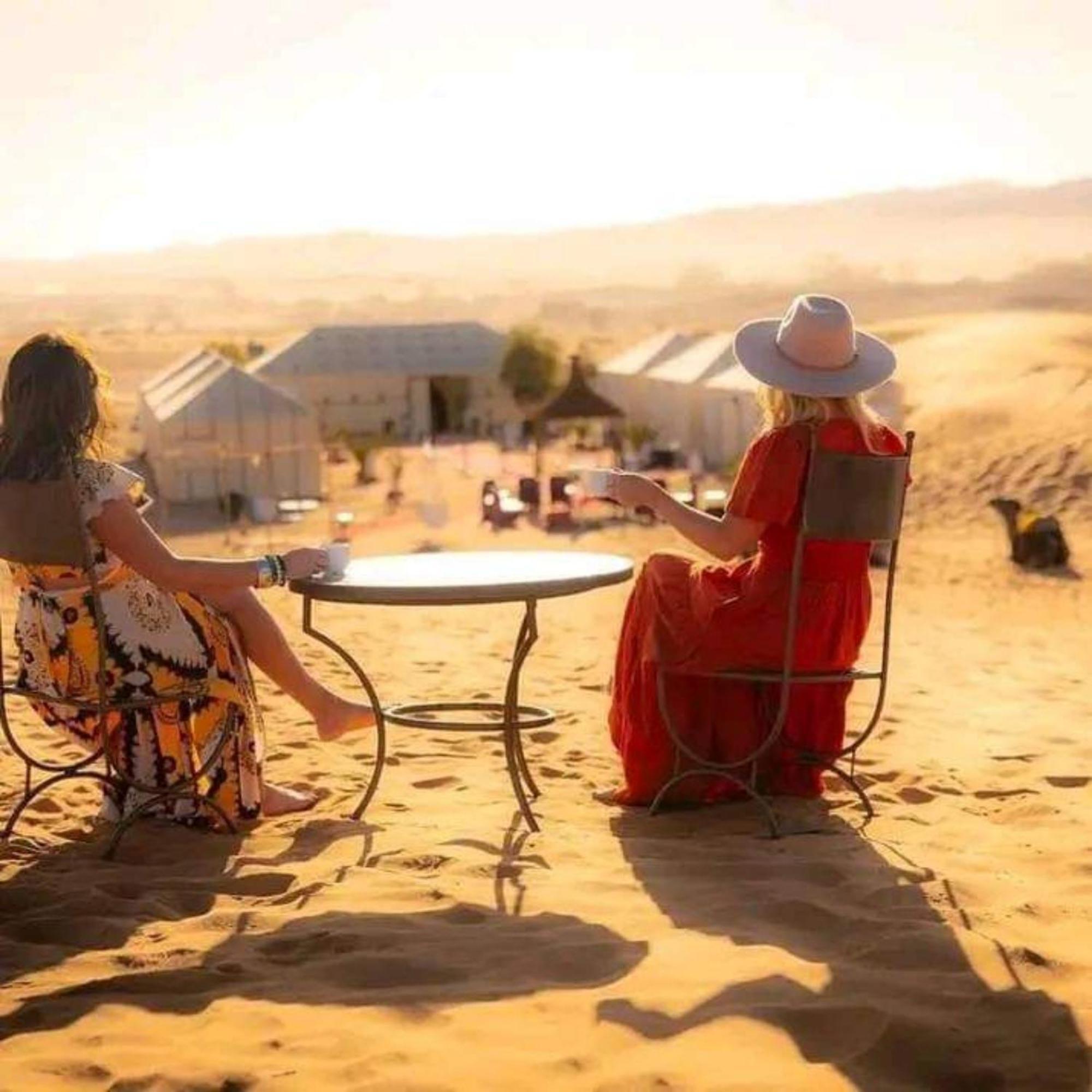 Desert Paradise Luxury Camp Мерзуга Экстерьер фото